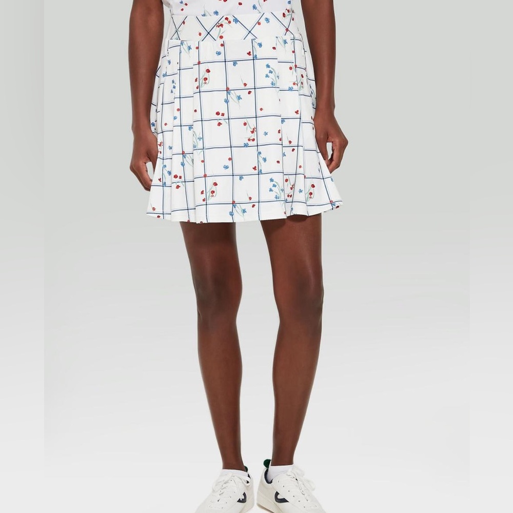NWT Tuckernuck Hyannis Floral 16” On Par Golf Skirt